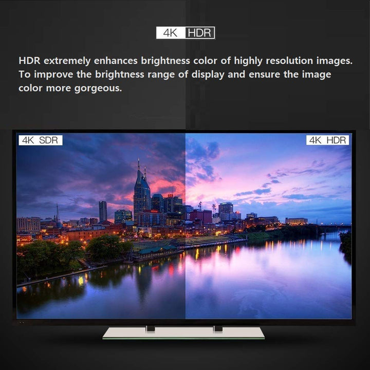 ATZEBE HDMI Glasfaser Kabel -100m, 4k HDMI-Kabel 2.0 unterstützt 4K@60Hz HDR, YUV4:4:4 8bit, 3D, ARC