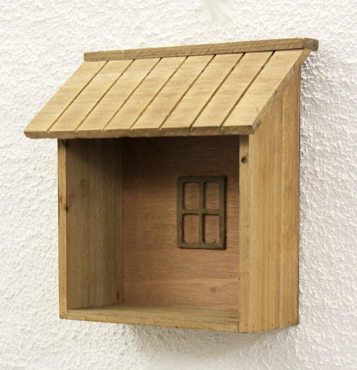 DanDiBo Setzkasten 14B215 Wandregal Shabby H-22 cm Sammlervitrine Küchenregal Regal zum aufhängen