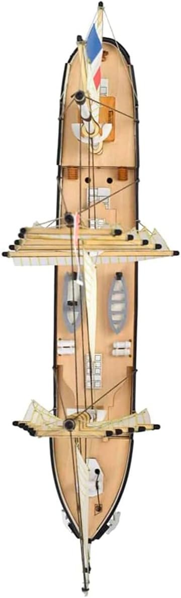 Artesanía Latina - Holzmodellschiff - Easy Kit Französische Schulschiff, Belem - Modell 17001, Masss