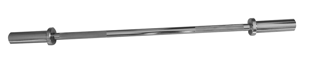 Sveltus Olympic Bar 130 cm mit Stops Hantelstange Unisex Erwachsene, verchromt