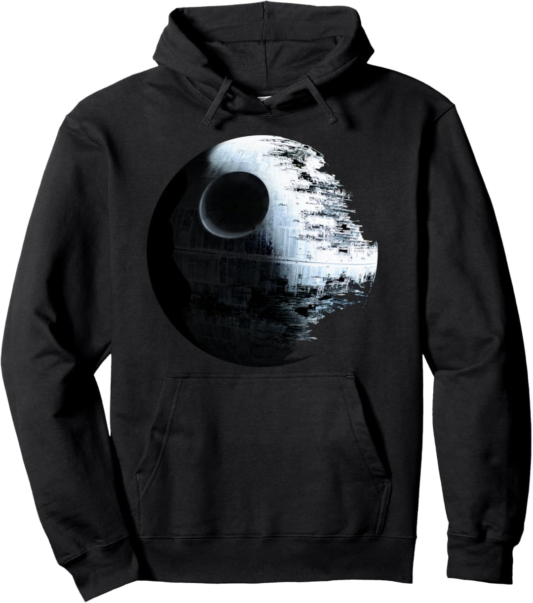 Star Wars Death Star Destroyed Photo Pullover Hoodie