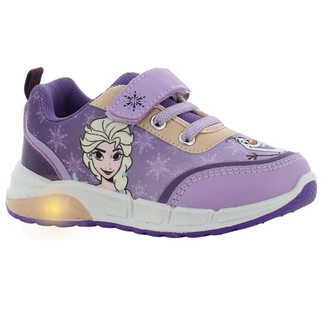 Leomil Frozen ELSA Schuhe Blinkschuhe Mädchen, Ideal for Schule und Freizeit 29 EU Lila 845, 29 EU L