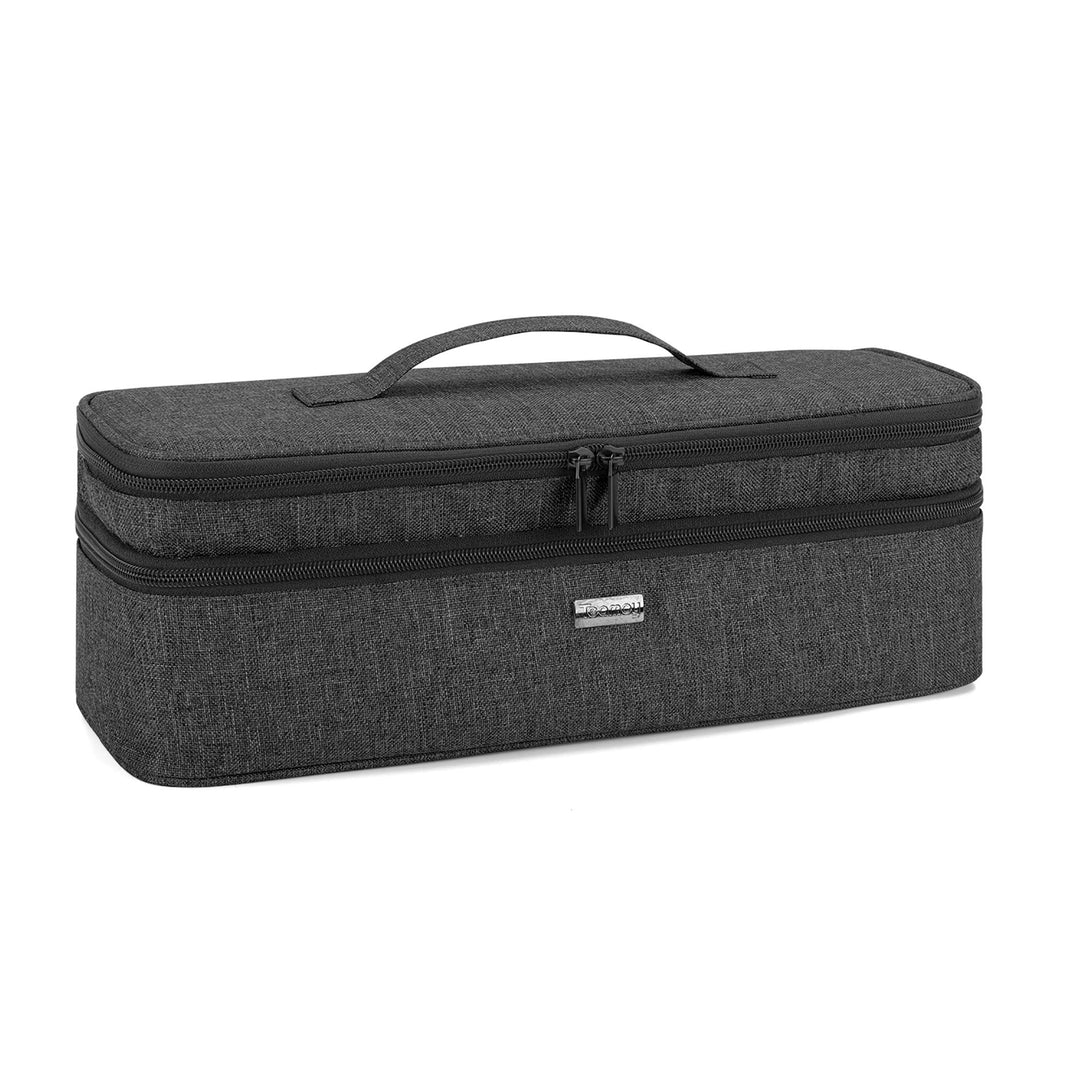 Teamoy Aufbewarhungstasche für Warmluftbürste Haartrockner, Glättender Styler Tragetasche, Reisetasc