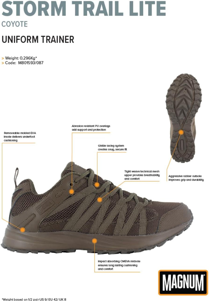 Magnum Herren Storm Trail Lite Walking-Schuh, Coyote