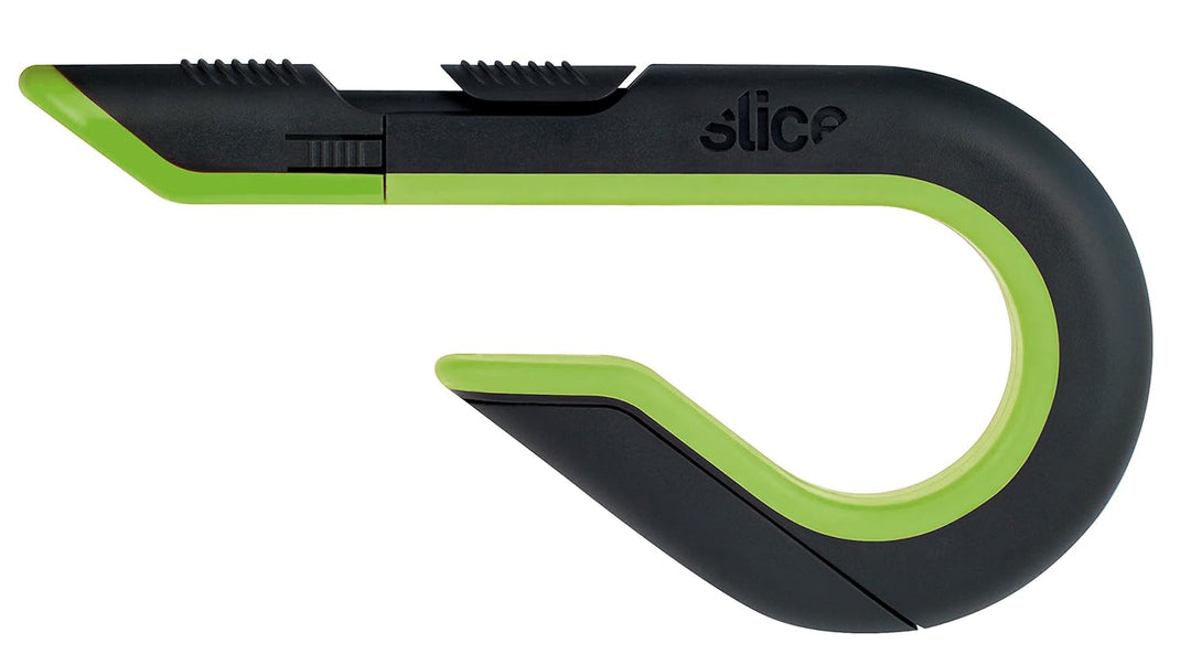 Slice 10503 | Sicherheits-Kartonmesser mit automatischem Klingenrückzug| Keramik-Sicherheitsklinge,