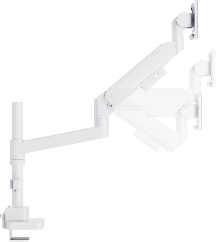 Monitor Halterung Extrastark mit Säule bis 27kg bis 57 Zoll Tragarm mit Gasdruckfeder LED LCD Monito