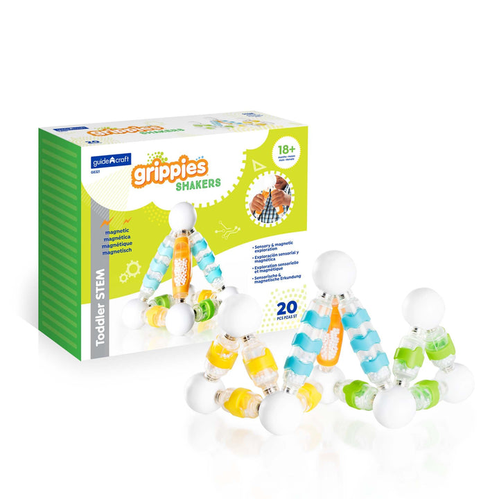 Guidecraft Grippies Shakers, 20 Stück, Mehrfarbig (1)