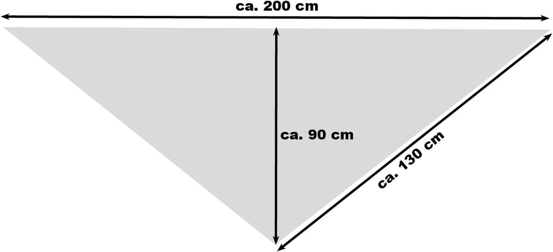Zwillingsherz Dreieckstuch mit Kaschmir - Hochwertiger Schal im Uni Design für Damen Jungen und Mädc