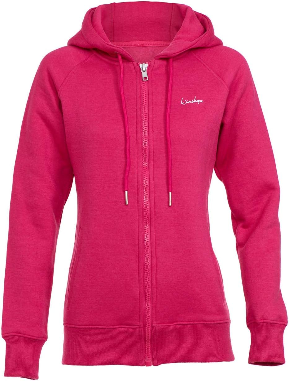 WINSHAPE Damen Kapuzenpullover S Deep-pink, S Deep-pink