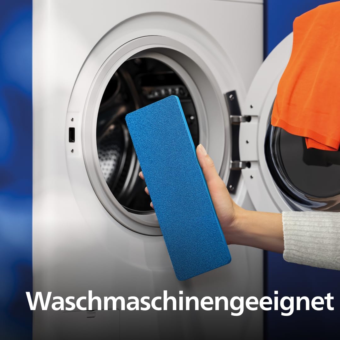 Philips OneUp Ersatzpad für Holz, Parkett &amp; Linoleum – Saugt Schmutzwasser auf &amp; wischt mit sauberem