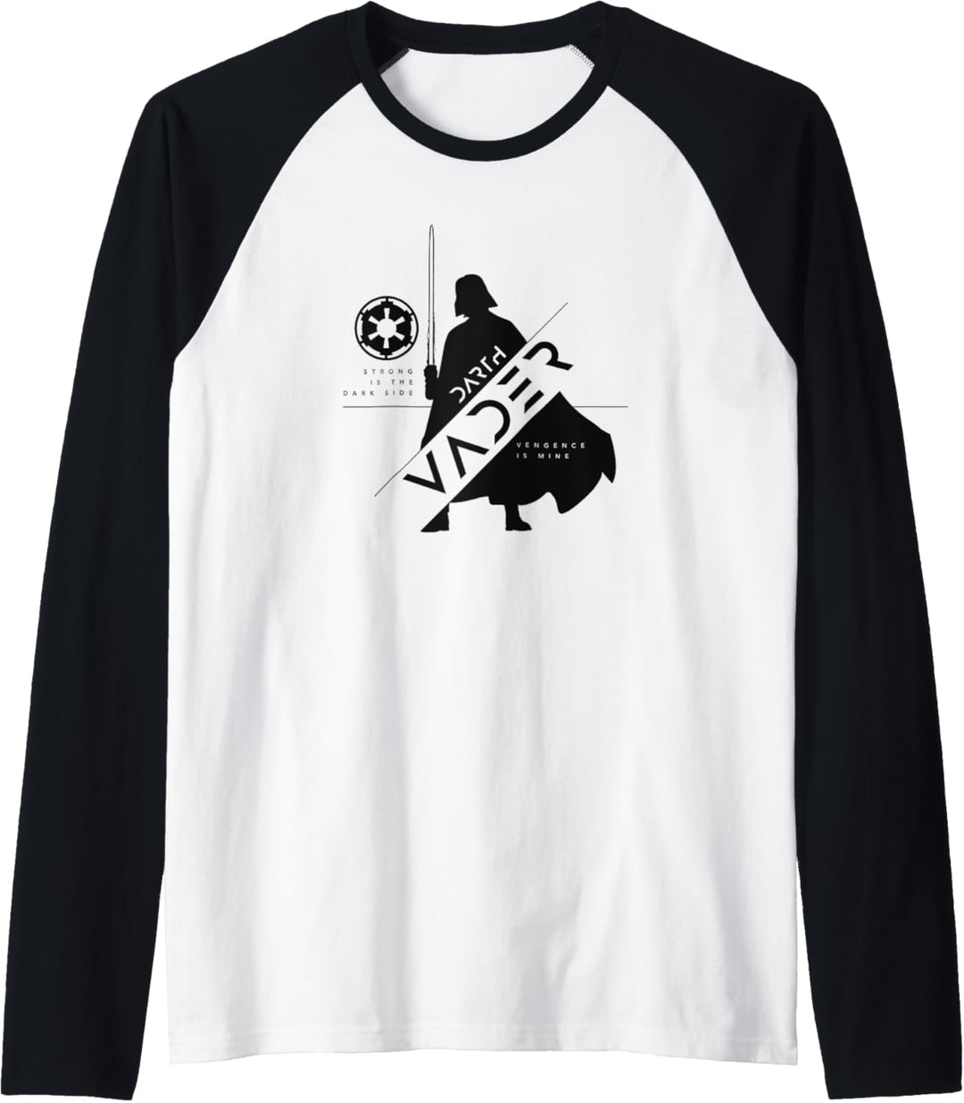 Star Wars: Obi-Wan Kenobi Darth Vader Silhouette Poster Raglan