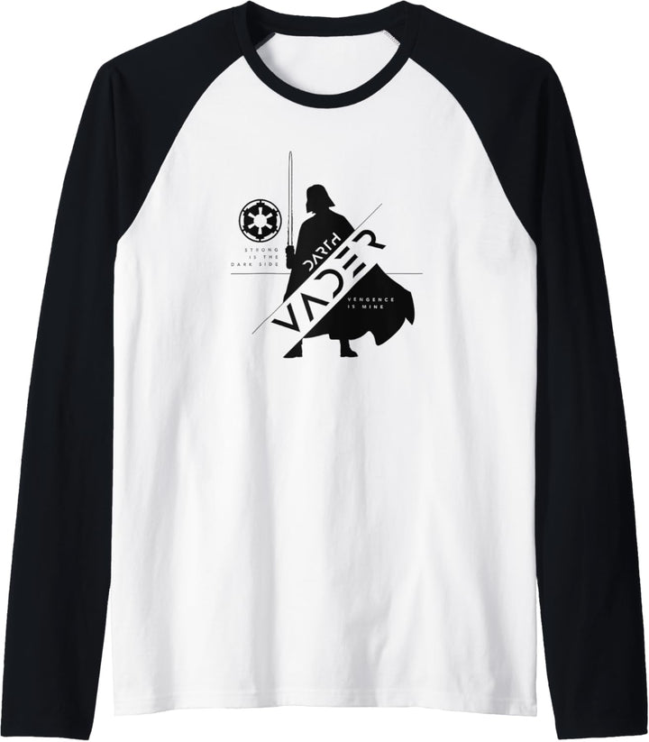 Star Wars: Obi-Wan Kenobi Darth Vader Silhouette Poster Raglan