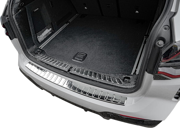 Ladekantenschutz Edelstahl CHROM kompatibel für BMW X3 LCI | G01 | BJ ab 09/2021> | premium Qualität