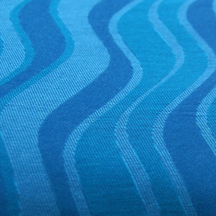 Didymos 447007 Babytragetuch, Modell Wellen acqua, Grösse 7