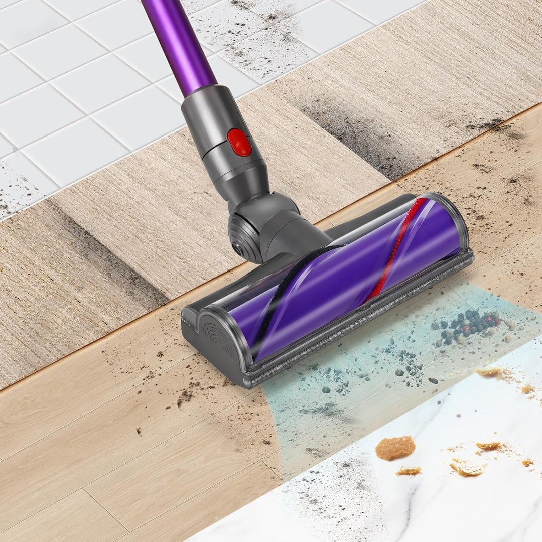 Elektrobürste für Dyson V11 V15 V10 V8 V7 Staubsauger, Ersatzbürste Zubehör mit Direktantrieb, Ersat
