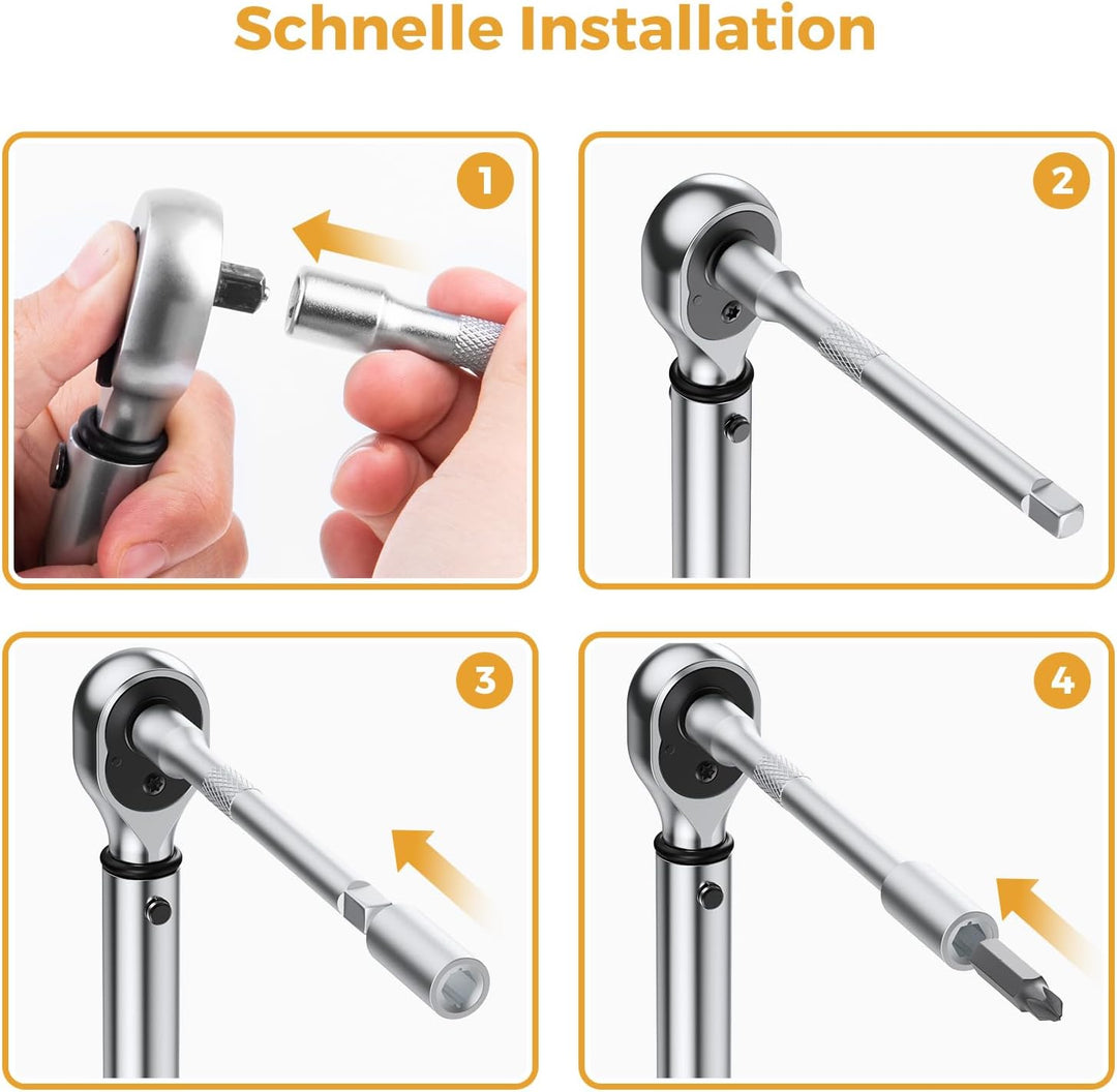 Drehmomentschlüssel Fahrrad,VIGRUE 1/4 Zoll Drehmomentschlüssel 5-25 Nm ±4% Fehlergenauigkeit mit Ve