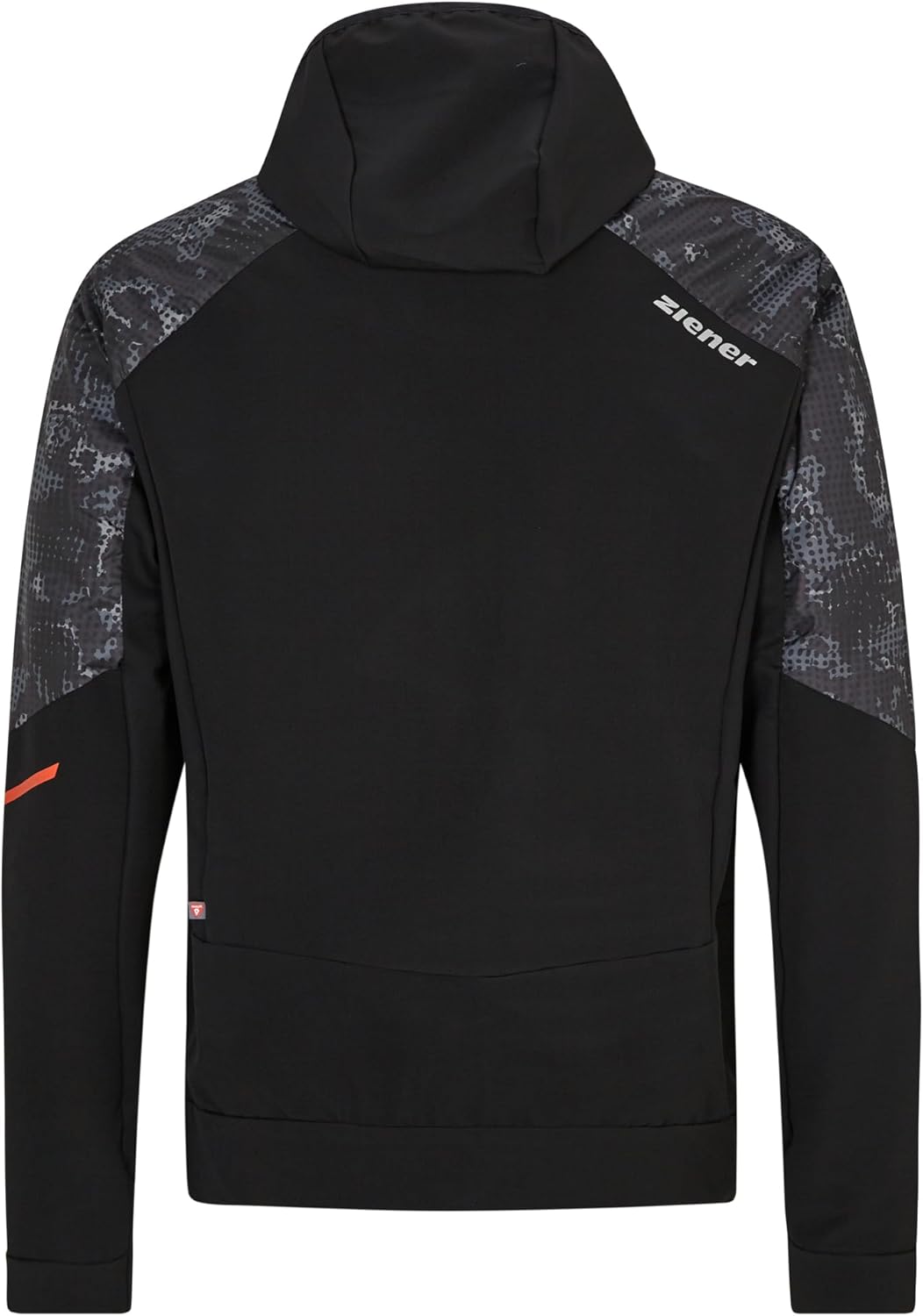 Ziener Herren Nikolo Hybrid-/Aktiv-Jacke | atmungsaktiv, winddicht, funktionell (1er Pack) 46 black