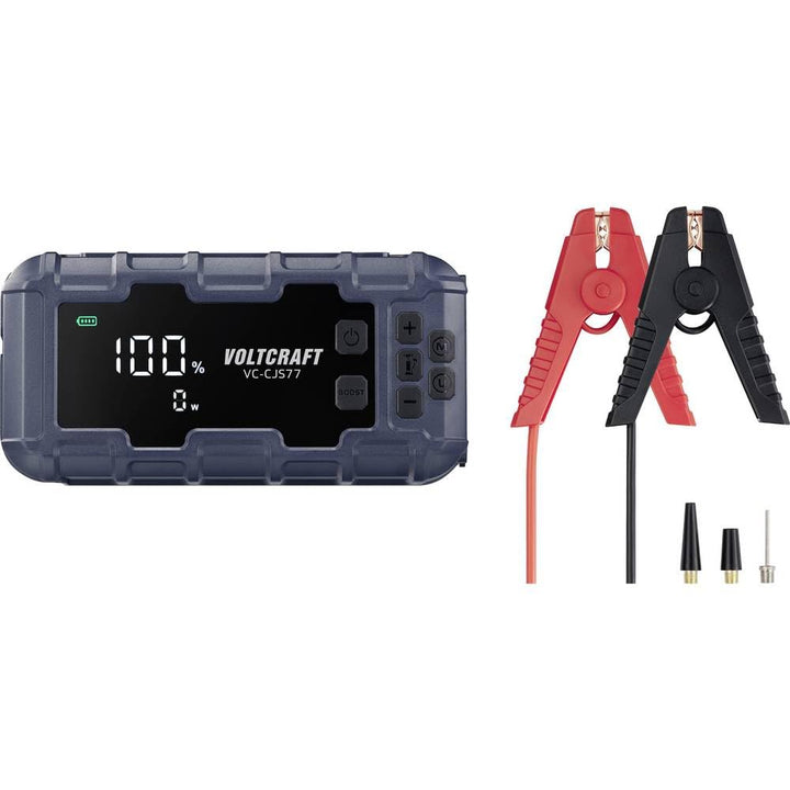 VOLTCRAFT Schnellstartsystem VC-CJS77 VC-16533725 Starthilfestrom (12 V)=600 A USB-Steckdose 2x, Lad
