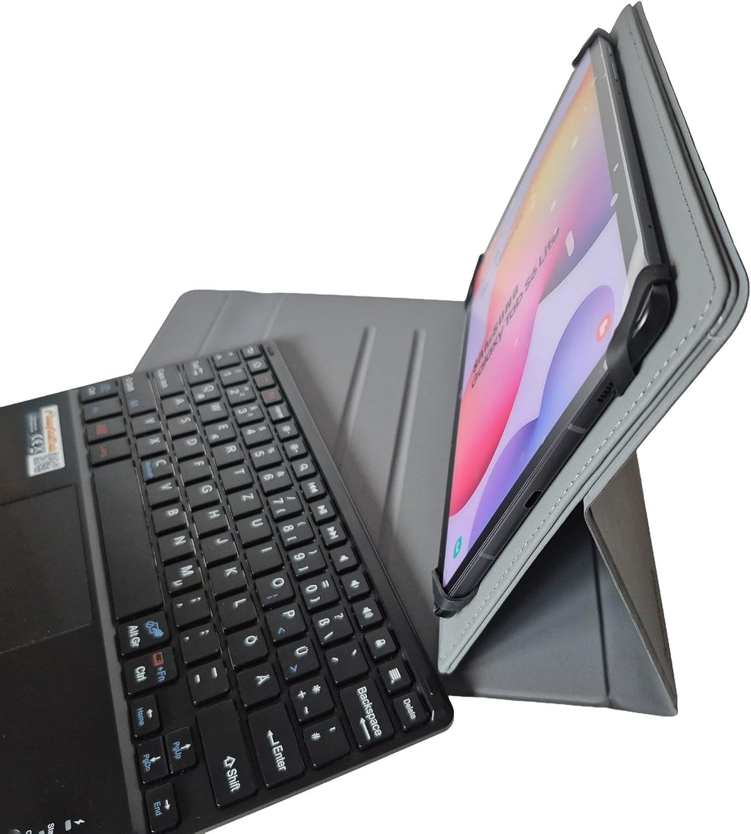 MQ für Galaxy Tab S6 10.5 - Bluetooth Tastatur Tasche mit Multifunktions-Touchpad für Samsung Galaxy