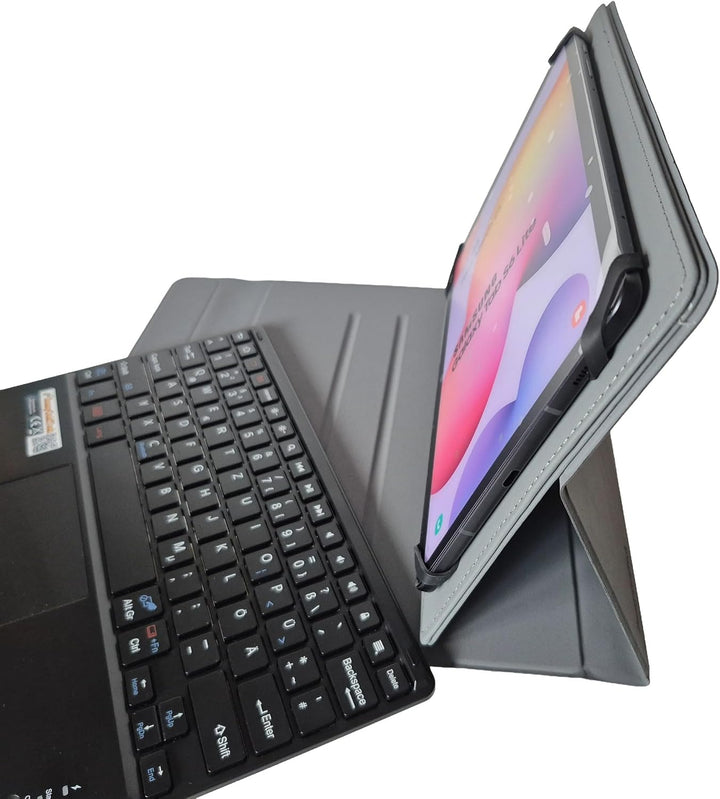 MQ für Galaxy Tab S6 10.5 - Bluetooth Tastatur Tasche mit Multifunktions-Touchpad für Samsung Galaxy