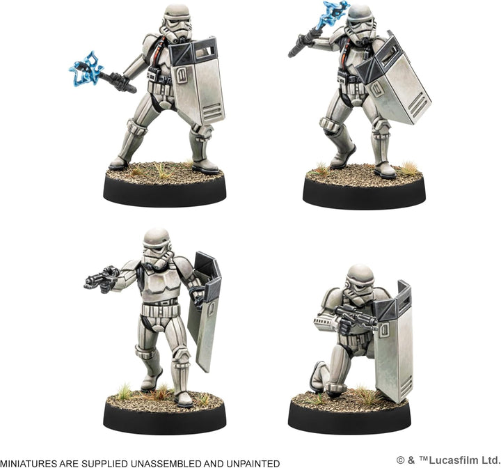 Atomic Mass Games Asmodee Star Wars: Legion Imperial Riot Control Squad Unit Expansion - Maintain Or