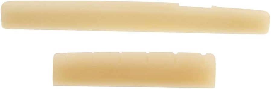 Ungebleichte Akustikgitarre mit Knochenmutter und Sattel für YMH LL &amp; A Series Akustikgitarre 44 mm