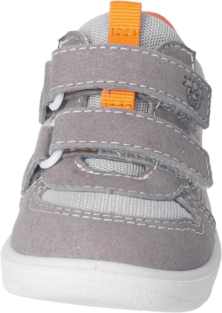 RICOSTA Jungen Low-Top Sneaker SAM, Kinder Lauflernschuhe, Weite: Mittel, lose Einlage 22 EU Graphit