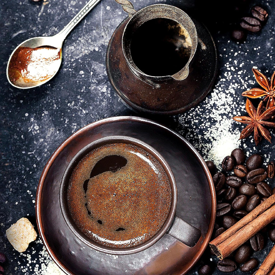 Runa Art Bild Esszimmer Küchenbilder Küche Kaffee 5 Teilig Coffee Esszimmer Grau Braun Wandbilder au