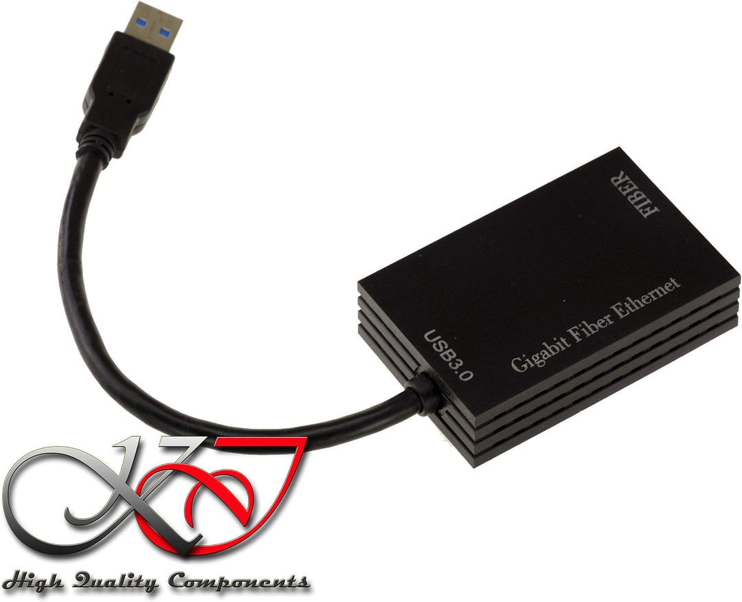 KALEA-INFORMATIQUE USB 3.0-Kabel auf LC 1G SFP-Faser GIGABIT Ethernet mit Realtek Chipsatz RTL8153.