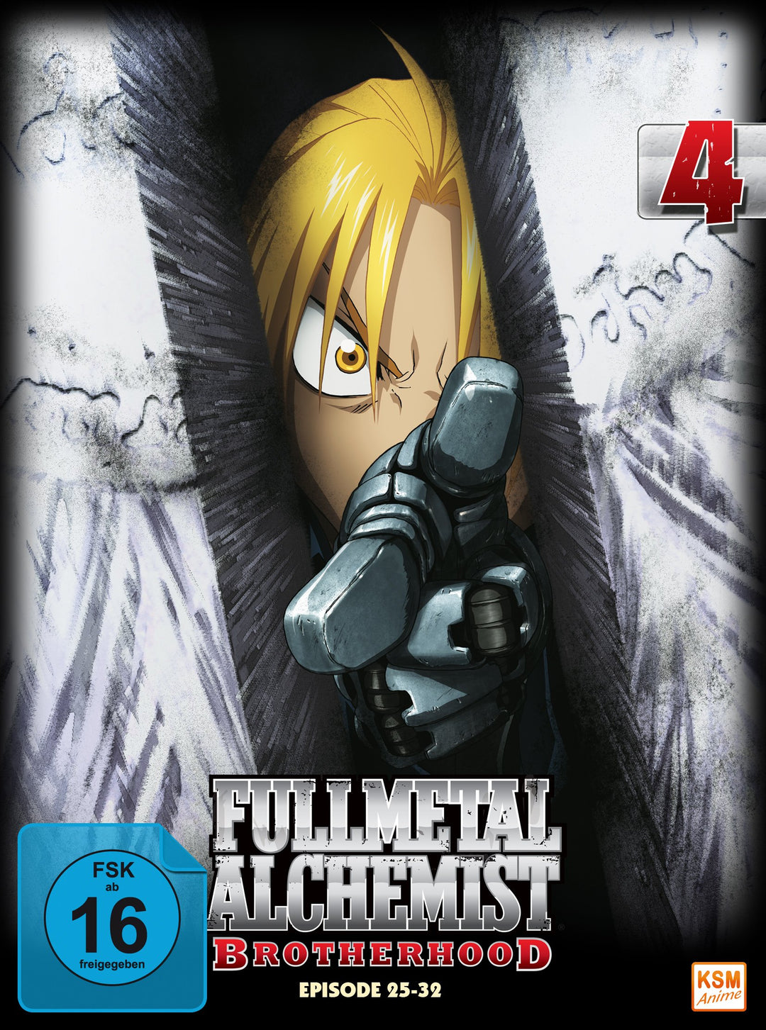 Fullmetal Alchemist: Brotherhood - Vol. 4 (Digipack im Schuber mit Hochprägung und Glanzfolie) [2 DV