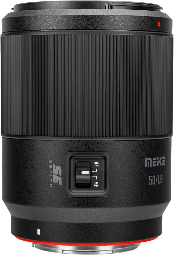 Meike 50 mm F1.8 Autofokus STM Schrittmotor Vollformat-Porträt-Objektiv kompatibel mit Sony E-Mount-