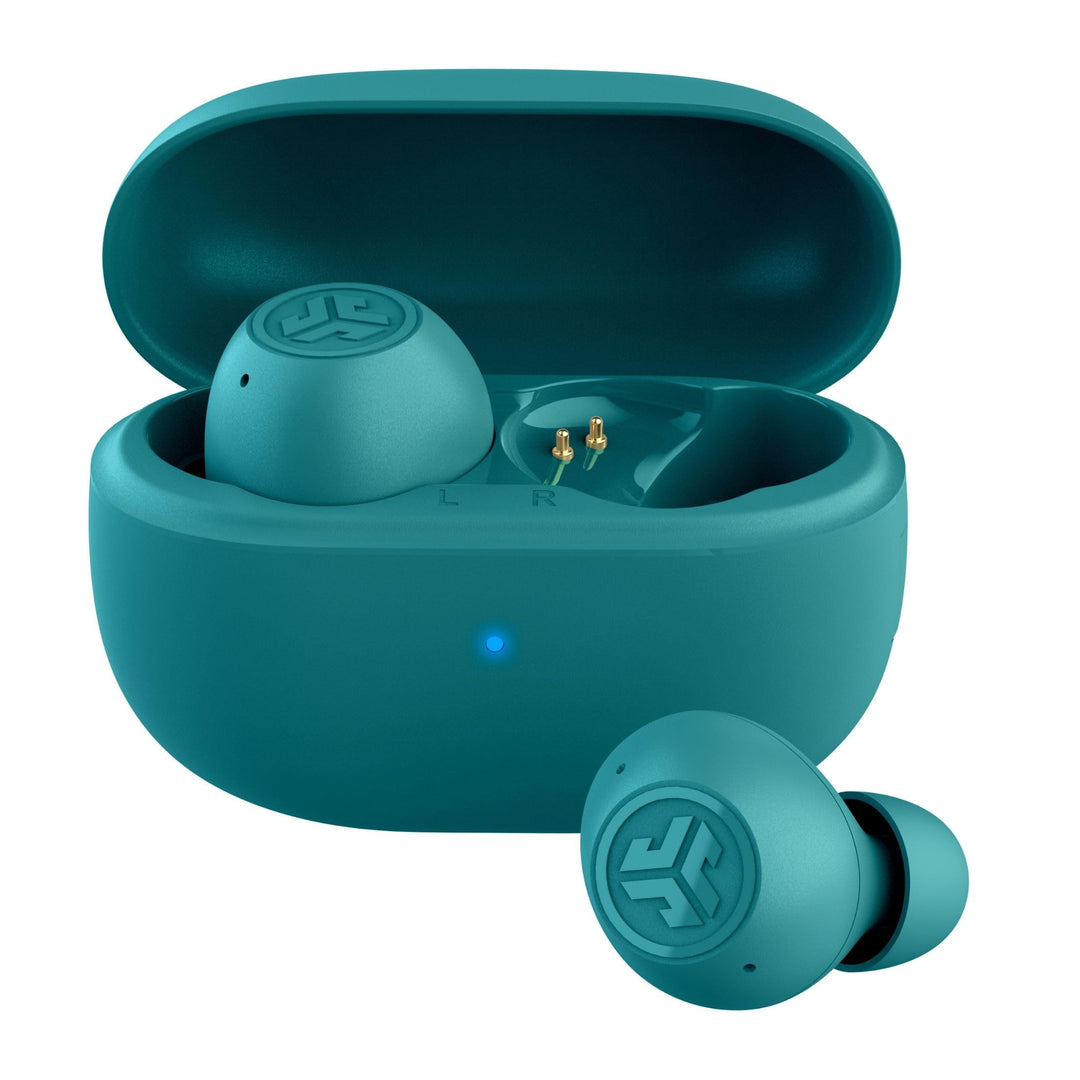 JLab Go Pop ANC In Ear Kopfhörer Bluetooth, Active Noise Cancelling kabellose Kopfhörer 24+ Std. Spi