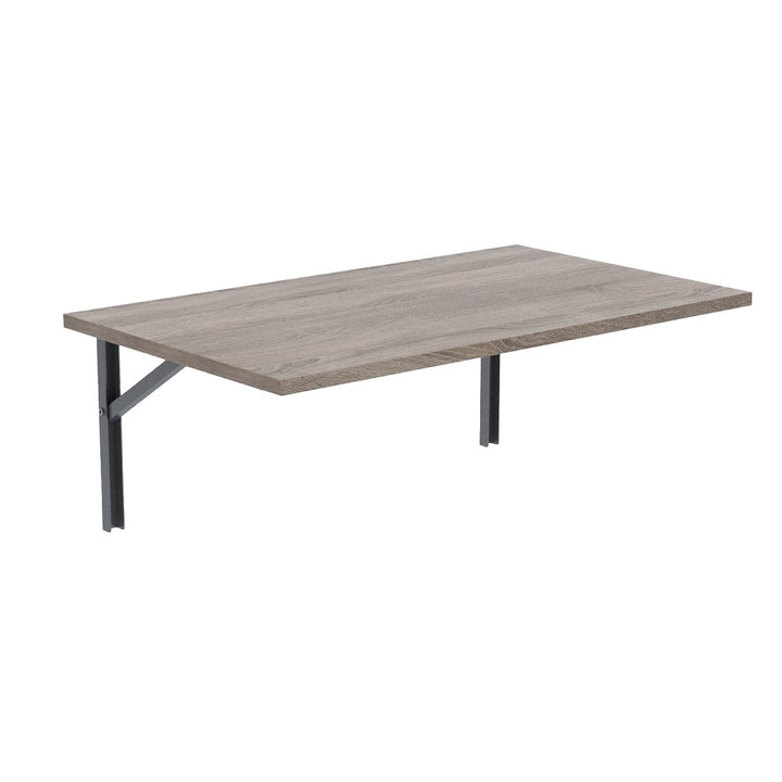 AKKE Klapptisch Wandklapptisch Esstisch - Klappbar Faltbar Platzsparend - Rechteckig - 90cm x 50cm -