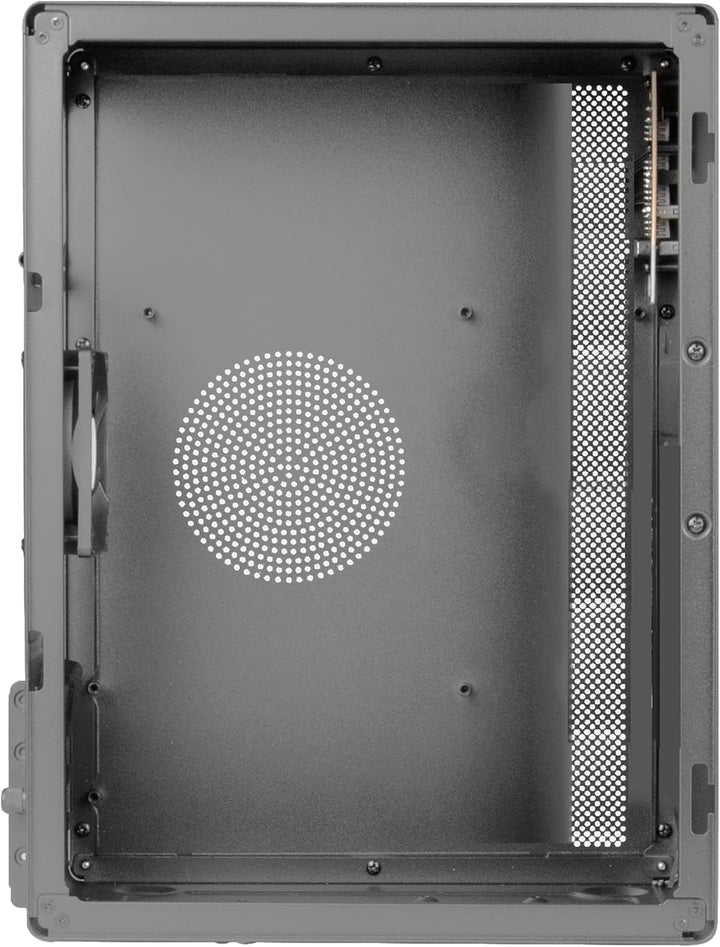 biomag Tacens NOVAX, Ultra-kompaktes Micro-ATX PC-Gehäuse, Ultra-Robustes Ganzmetall-Design, 1x 80mm