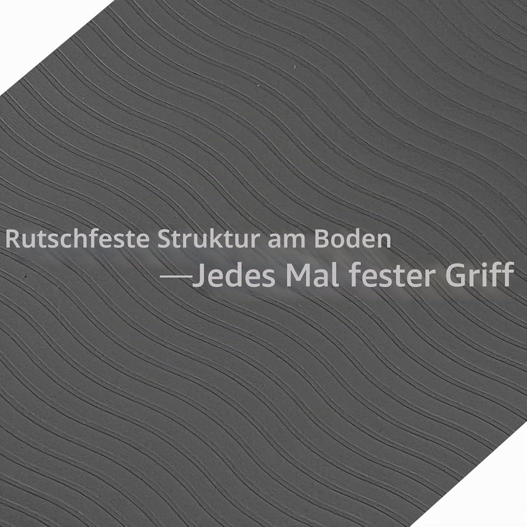 HEALEG Komfort Anti-Ermüdungsmatte perfekt für Küchen und stehend Schreibtische, schwarz, 75x50x2.5c