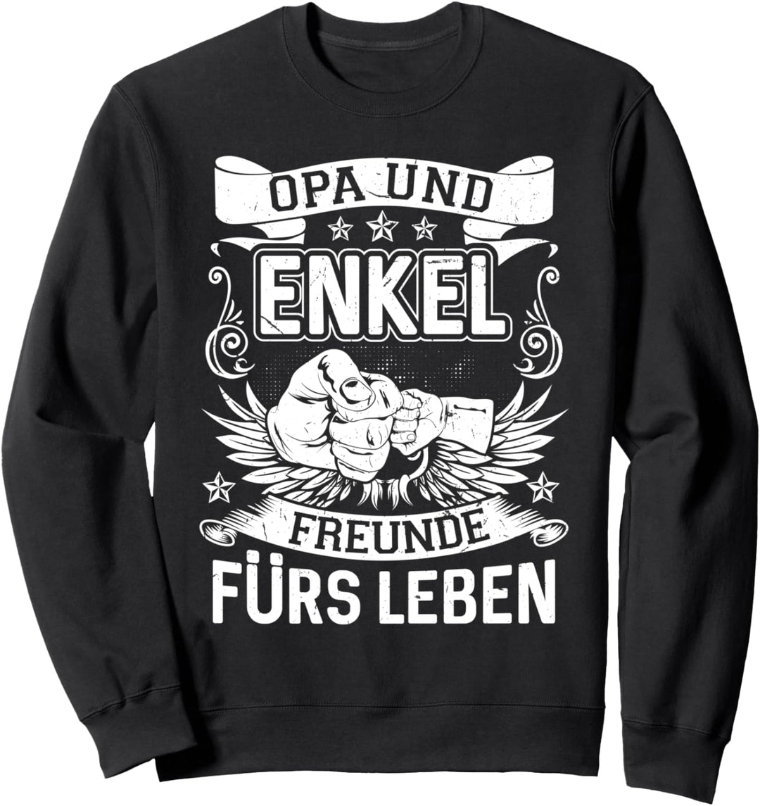 Opa Und Enkel Partnerlook Freunde Fürs Leben Vatertag Sweatshirt
