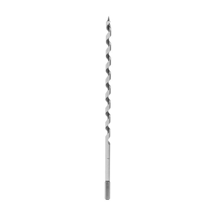 ENT 41004 Schlangenbohrer WS, Durchmesser (D) 7 mm, NL 165 mm, GL 235 mm, S 6,35 mm 1/4" 6-kant D=7