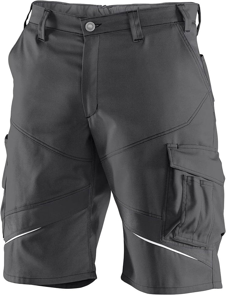 KÜBLER Workwear KÜBLER ACTIVIQ Arbeitsshorts anthrazit, Grösse 52, Herren-Arbeitsshorts aus Mischgew