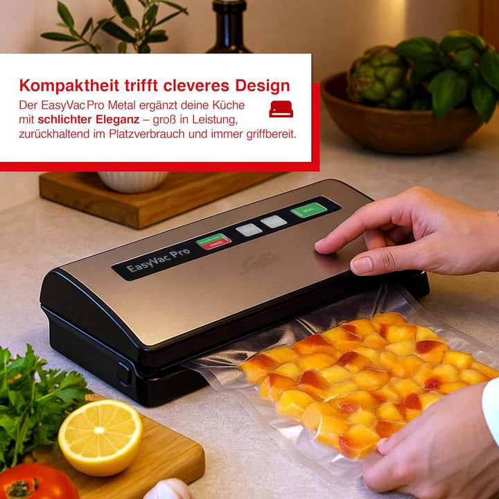 Solis Vac Pro 569 Vakuumiergerät - Folienschweissgerät für Lebensmittel - Vakumierergerät für trocke
