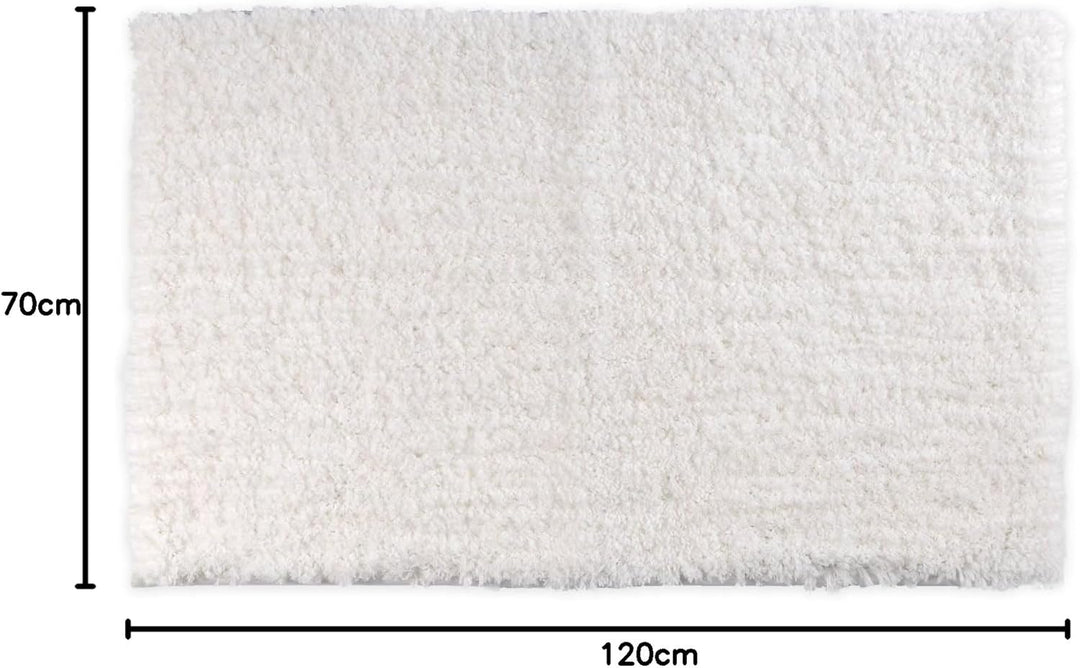 Floordirekt Badematte Sky - Badezimmerteppich - Weicher, dichter Hochflor - Rutschhemmend & Schnell