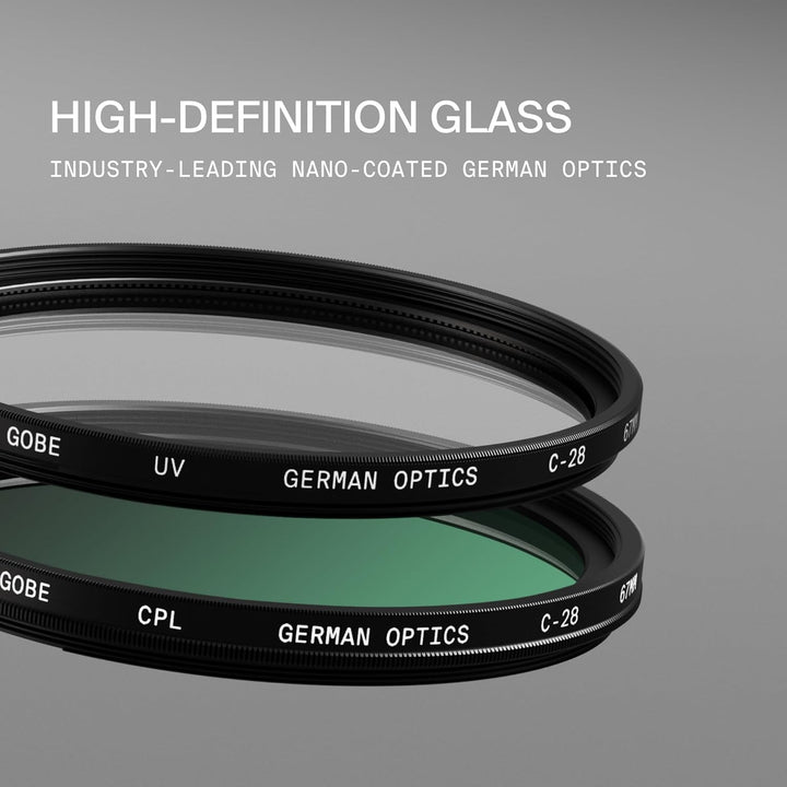 Gobe 43 mm UV Filter + Polfilter (CPL) - Filter Kit (3Peak) 43mm, 43mm