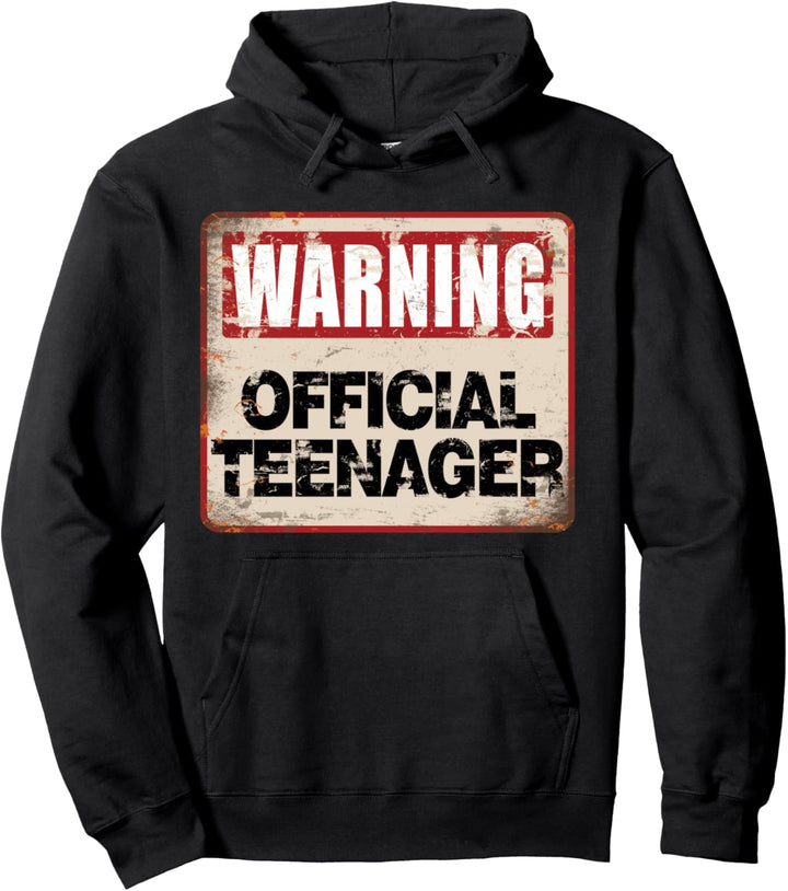 13. Geburtstag, Jungen, Mädchen, Official Teenager, 13 Jahre Pullover Hoodie