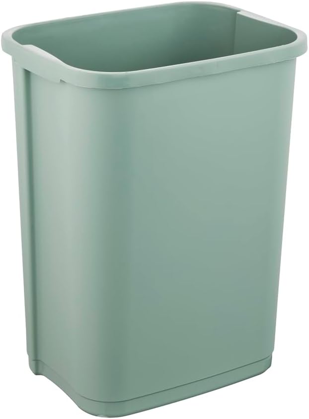keeeper Abfallbehälter mit Rolldeckel, 25 l, 34 x 26 x 54 cm, Rasmus, Grün (Nordic Green) Nordic Gre