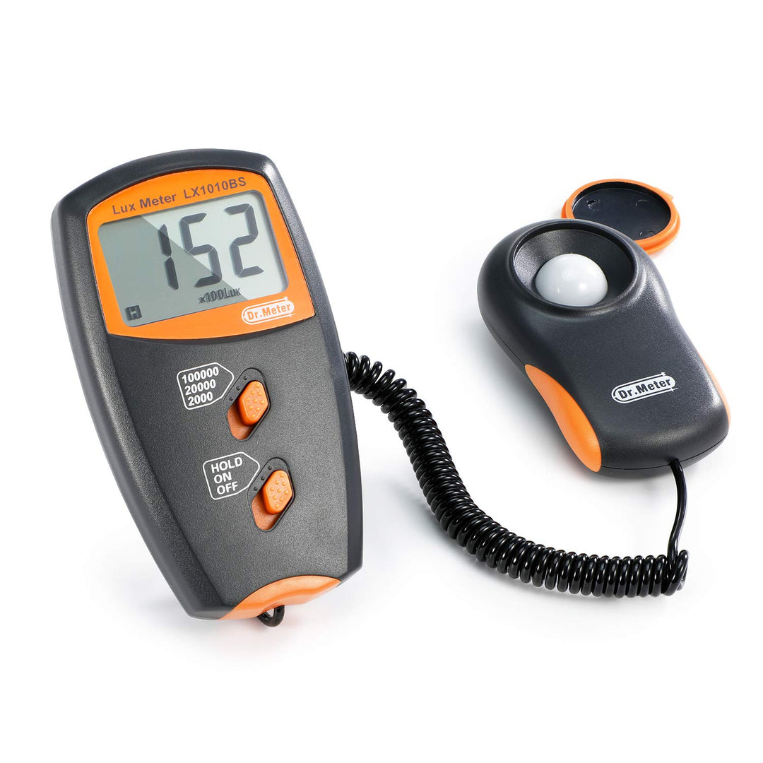Luxmeter - Dr.meter Belichtungsmesser Digital Luxmeter Lichtmessung Beleuchtungs messgerät LX1010B 1