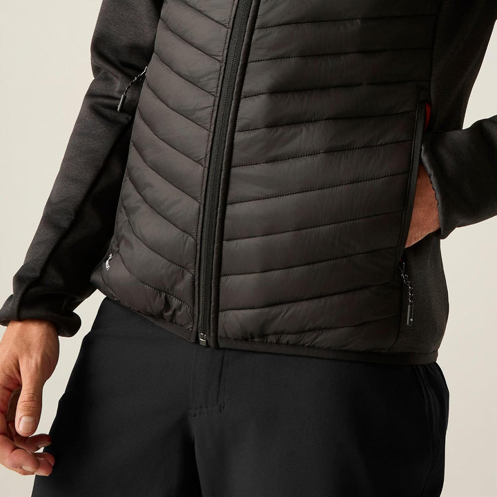 Regatta Herren Andreson VII Hybrid Hybridjacke, Schwarz, XXL XXL Schwarz, XXL Schwarz