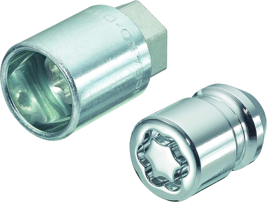 24552SU Radsicherungsmuttern SU (Standard) mit Ersatzradsicherung M12x1.25, Kegelsitz, Gesamtlänge 3