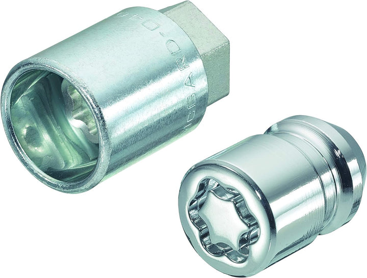 24552SU Radsicherungsmuttern SU (Standard) mit Ersatzradsicherung M12x1.25, Kegelsitz, Gesamtlänge 3
