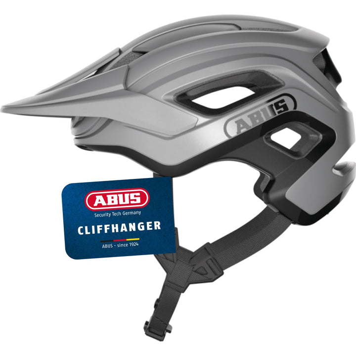 ABUS MTB-Helm Cliffhanger - Fahrradhelm für anspruchsvolle Trails - mit grossen Lüftungsöffnungen &amp;