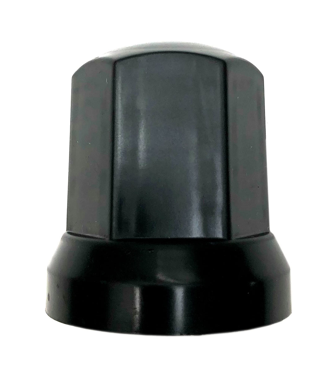 MelTruck® 60x Schwarz Radmutterkappen Schutz Abdeckung Ø32 mm für hohe Schrauben für LKW