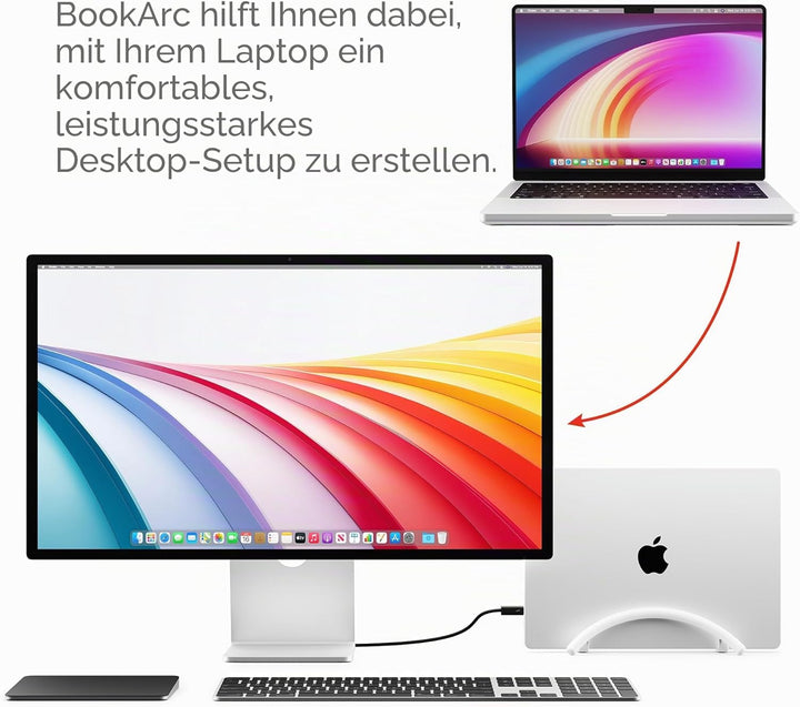 Twelve South BookArc Flex Notebook-Ständer BookArc Flex Weiss, BookArc Flex Wei&amp;